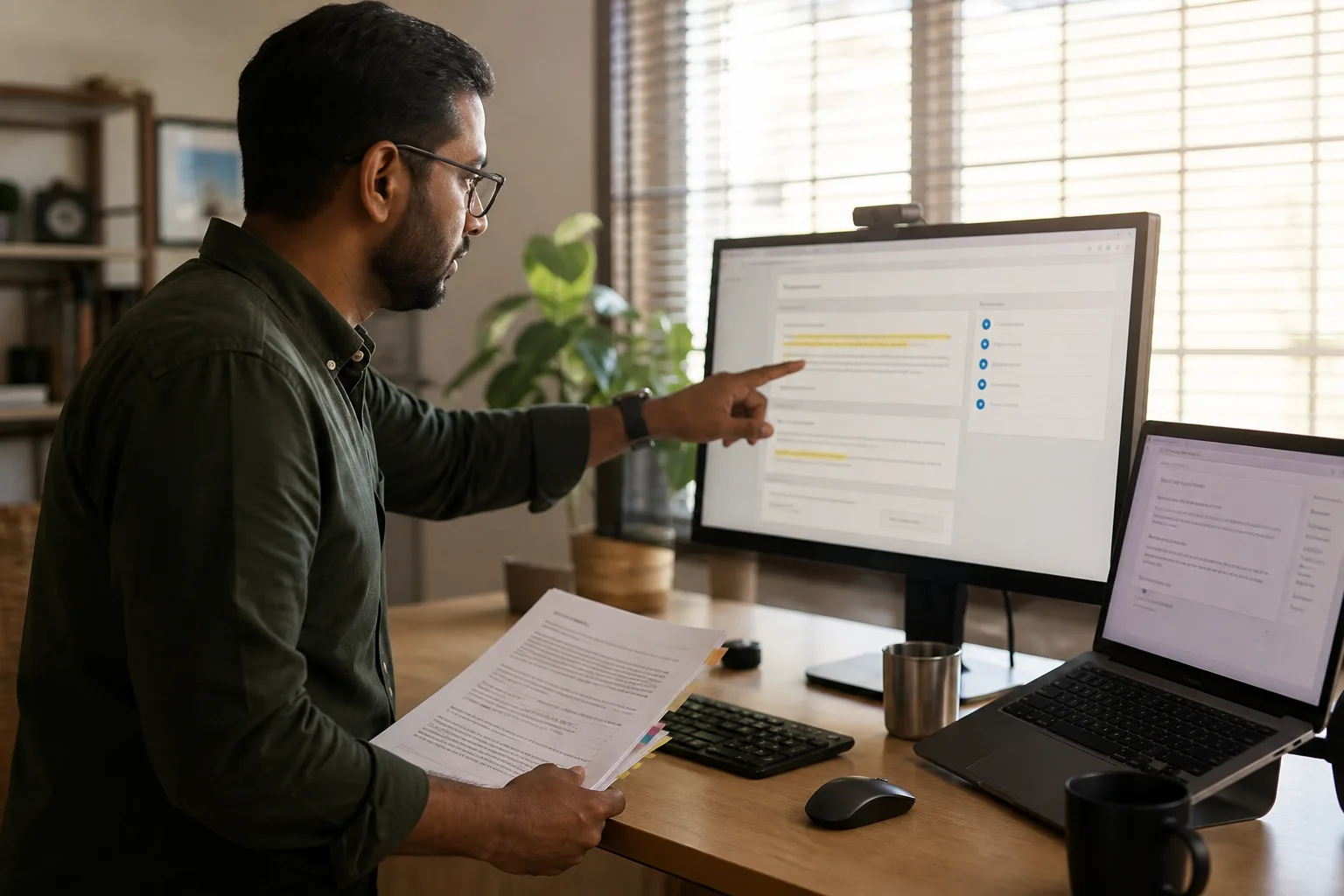 Engineer matching a draft support reply to a retrieved ticket citation before the send button is enabled